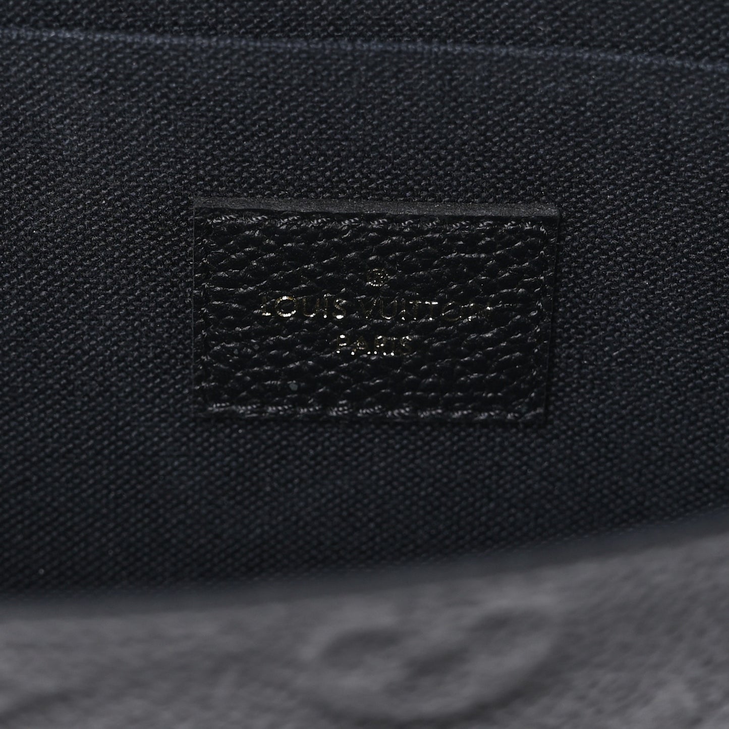 Empreinte Pochette Felicie Chain Wallet Black