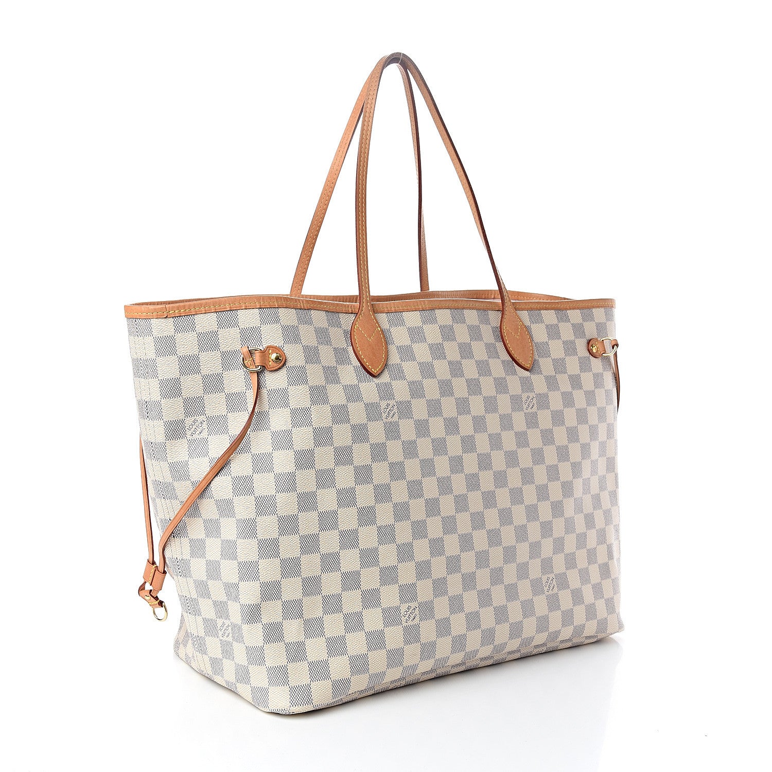 Louis Vuitton Damier Azur Neo Neverfull GM Rose Ballerine 3 of 13