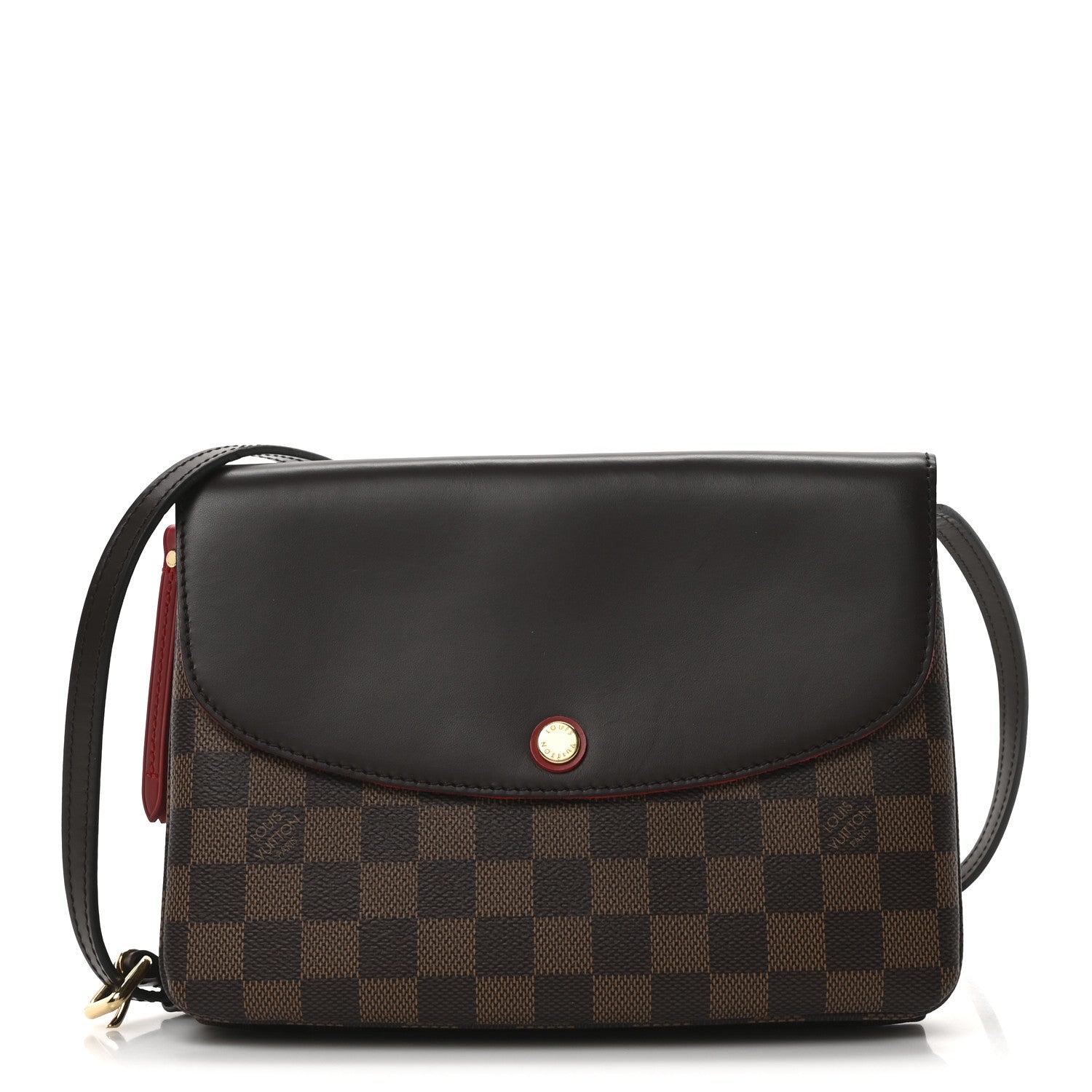 Louis Vuitton Damier Ebene Twice Cherry 1 of 9