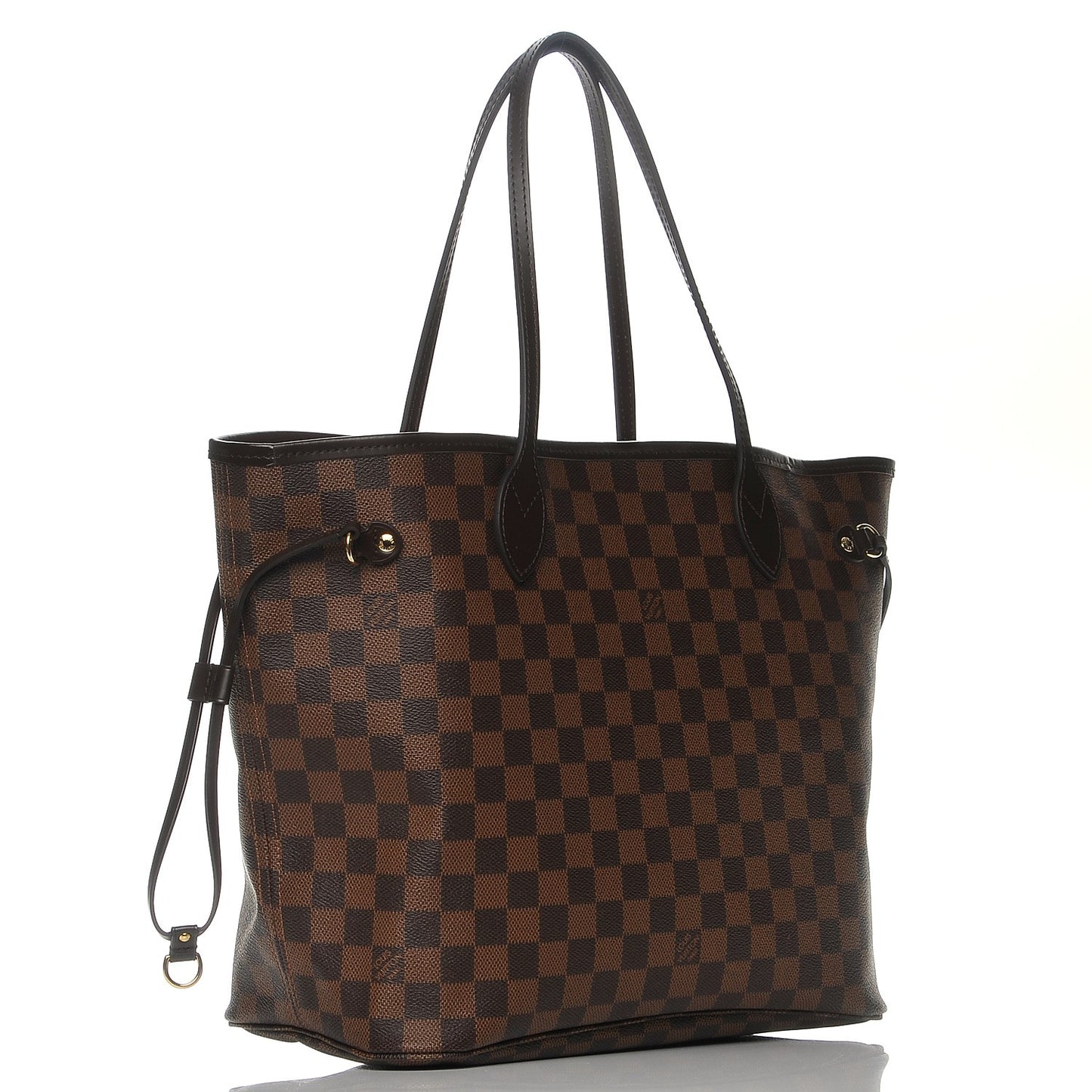 Damier Ebene Neo Neverfull MM Rose Ballerine