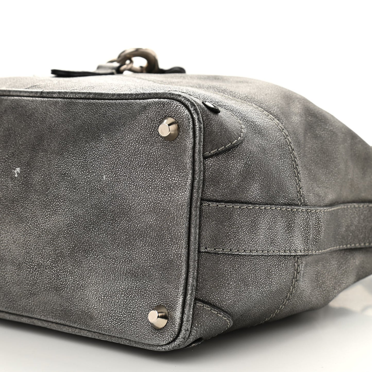 Metallic Calfskin Kerala Bag Canon