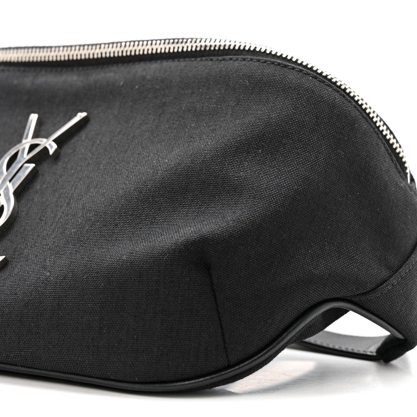 Canvas Monogram Belt Bag Black