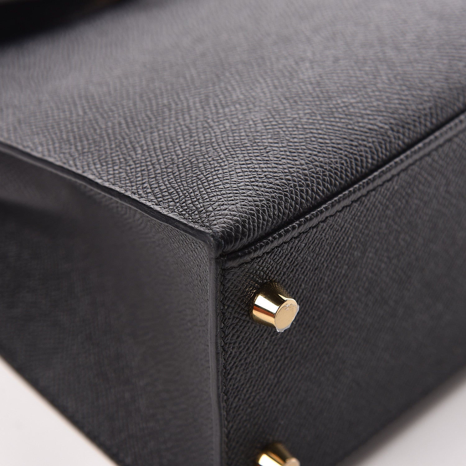 Hermes Epsom Kelly Sellier 25 Black 27 of 52