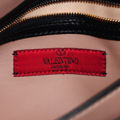 Valentino Garavani Nappa Rockstud Wristlet Clutch Marine 8 of 8