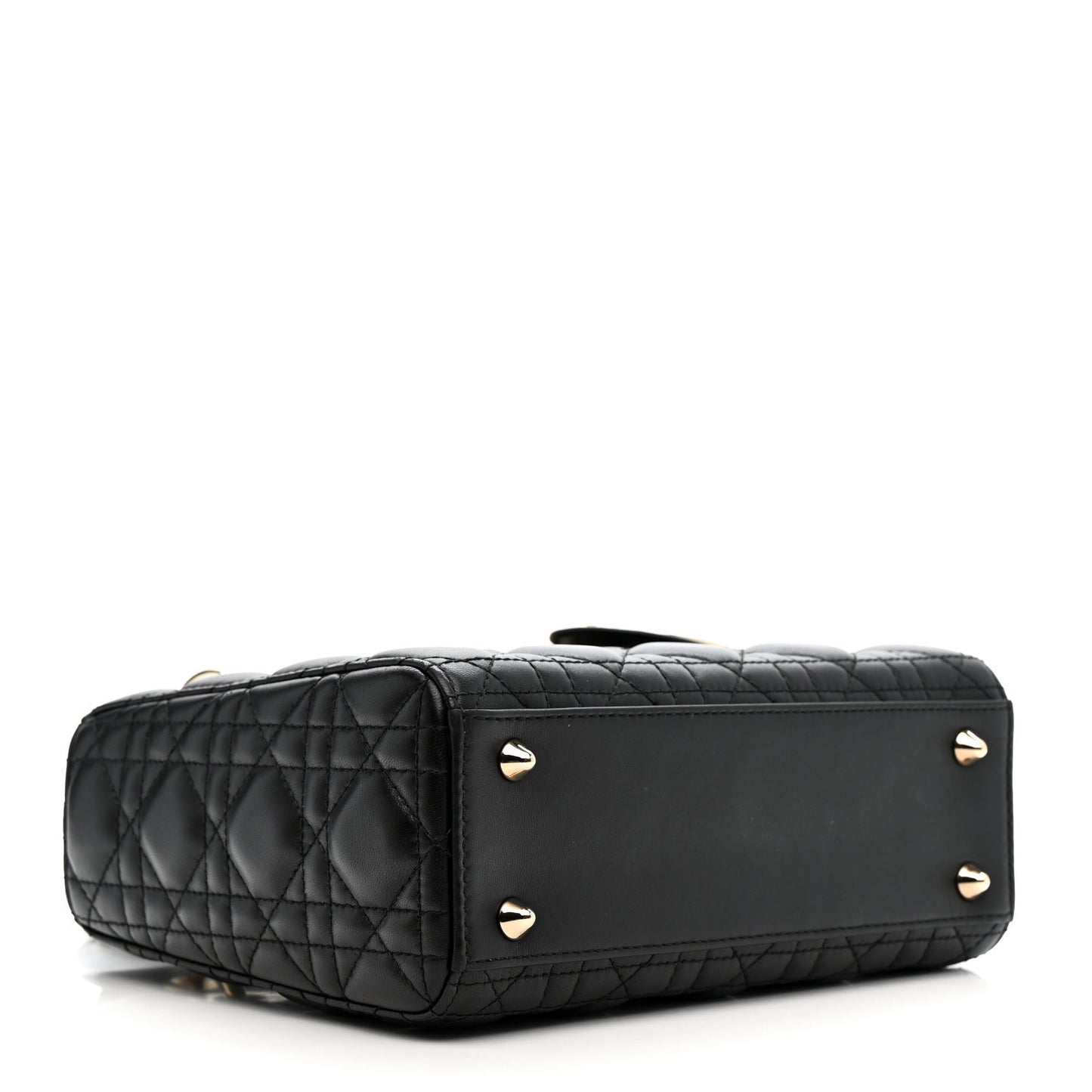 Lambskin Cannage Small My ABCDior Lady Dior Black