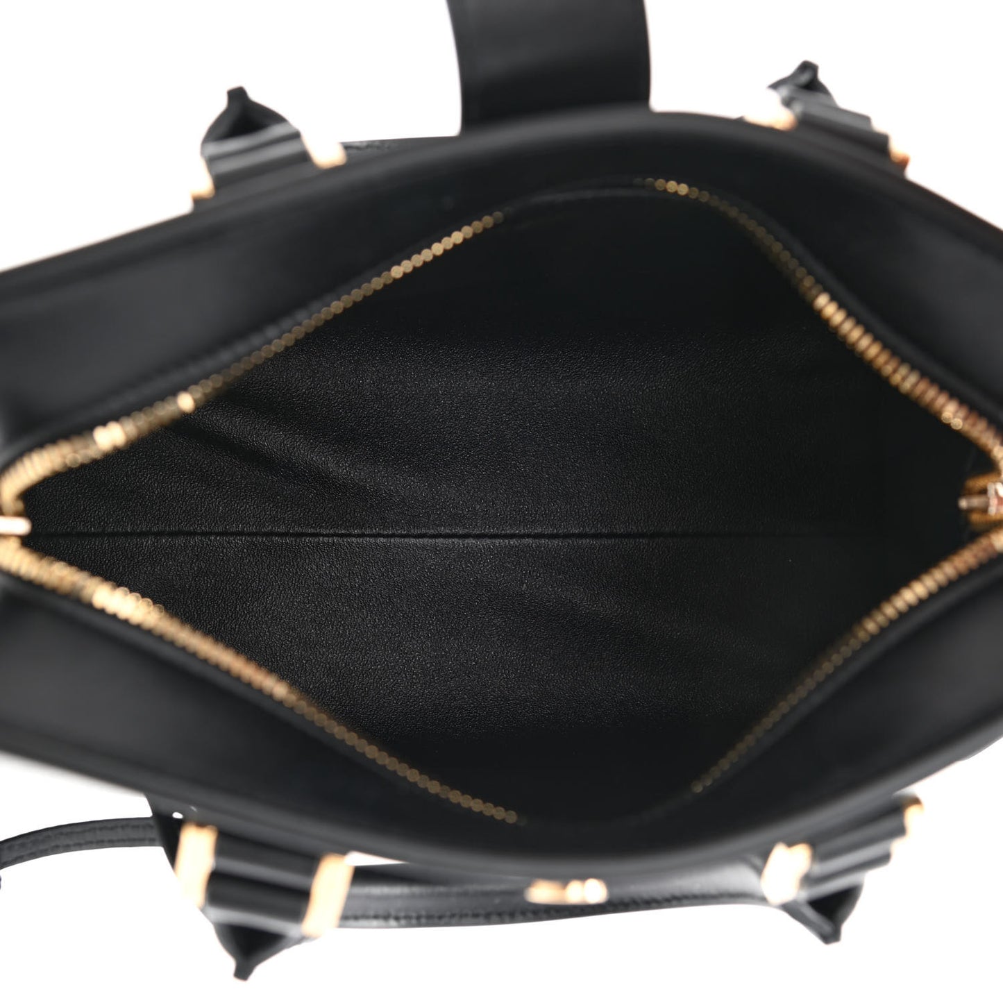 Calfskin Monogram Baby Cabas Black