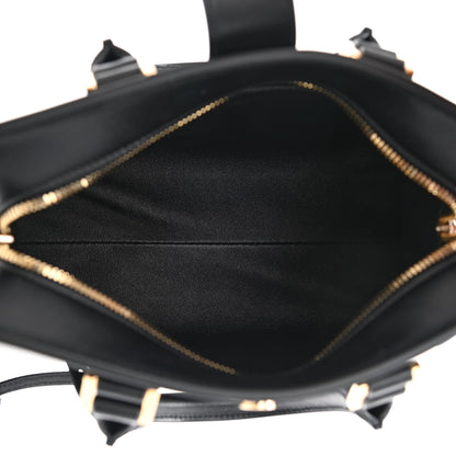 Saint Laurent Calfskin Monogram Baby Cabas Black 5 of 12