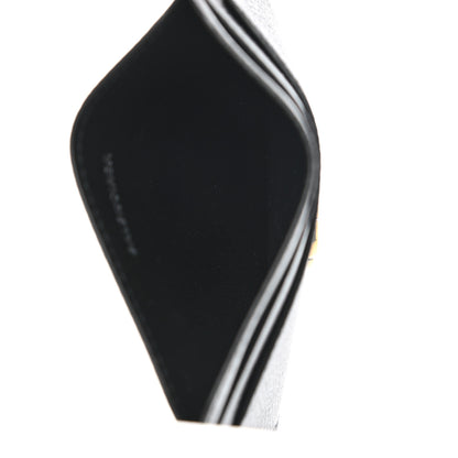 Balenciaga Grained Calfskin BB Card Holder Black 5 of 9