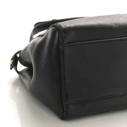 Fendi Nappa Mini Peekaboo Iconic Satchel Black 7 of 12