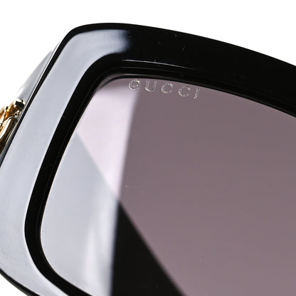 Gucci Acetate Rectangular Sunglasses GG1403S Black 7 of 8
