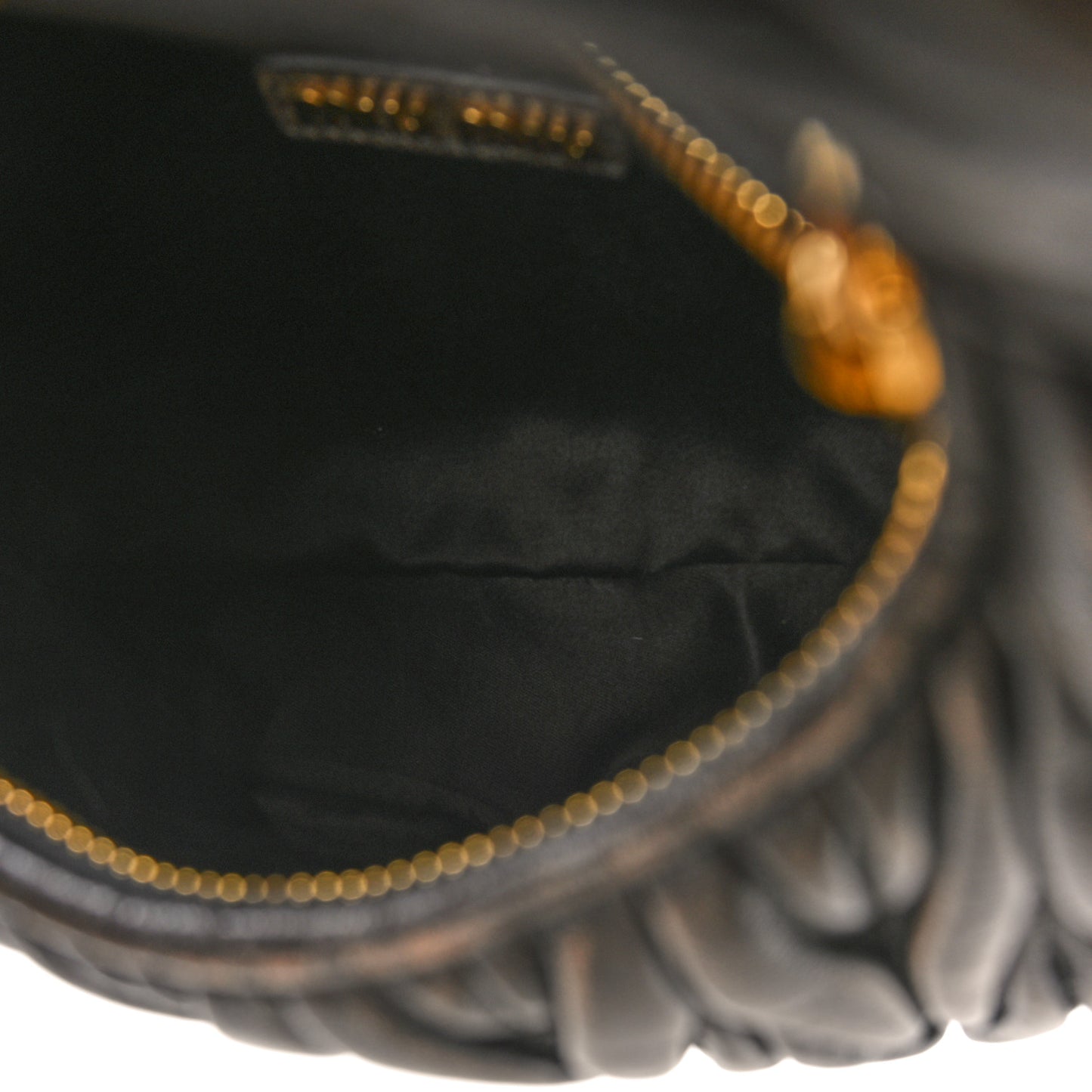 Nappa Matelasse Small Wander Hobo Sabbia Caffe