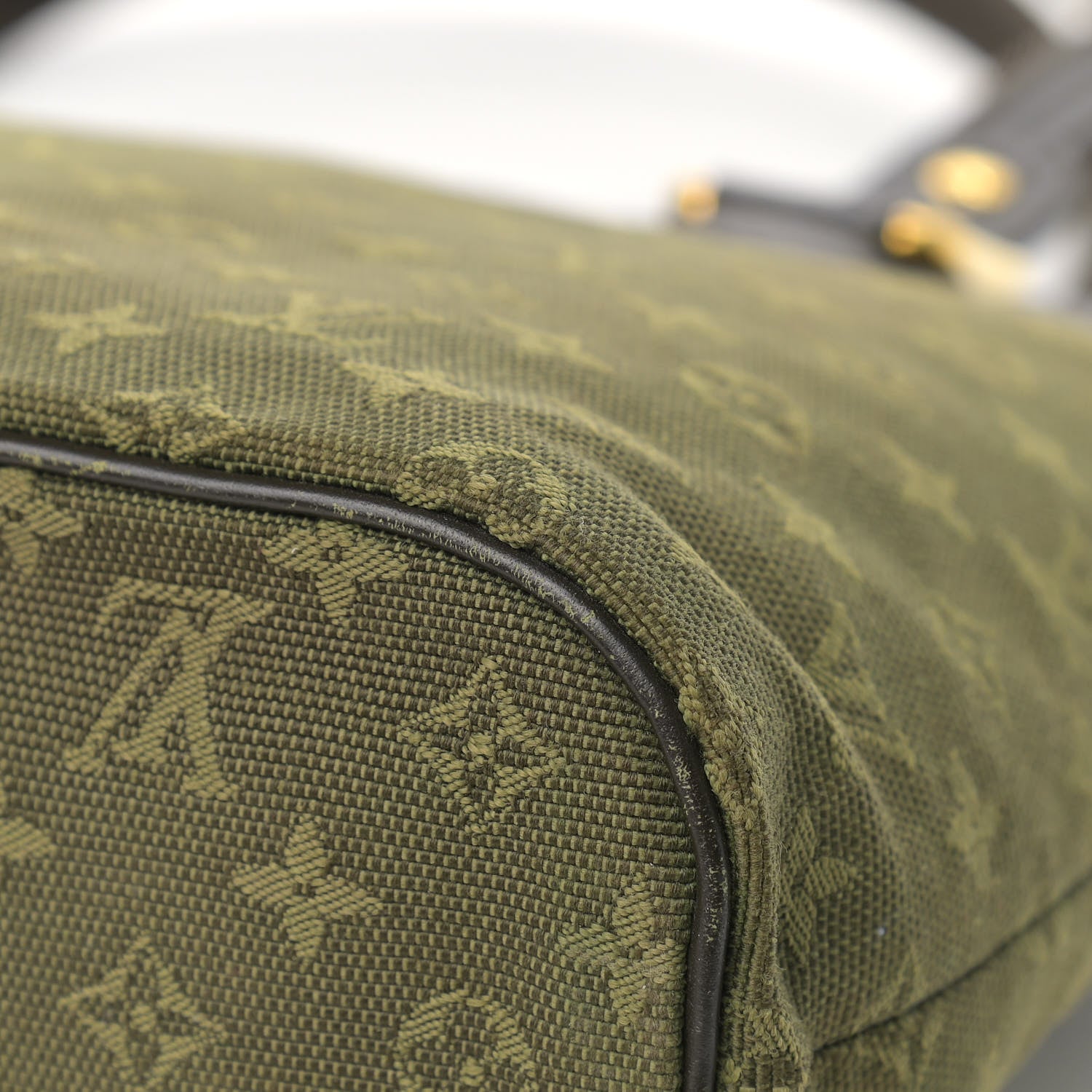 Louis Vuitton Mini Monogram Lucille PM Kaki 10 of 11