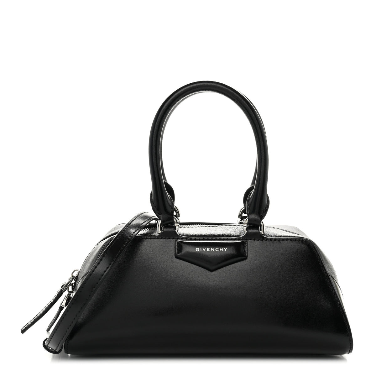 Box Calfskin East West Mini Antigona Black