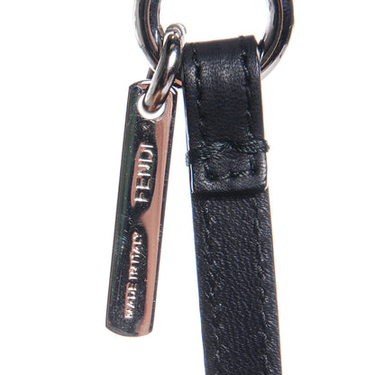 Fendi Fox Mink Rabbit Fur Vitello Flamingo Archy Monster Bag Bug Charm Cipria Multicolor Black 4 of 6