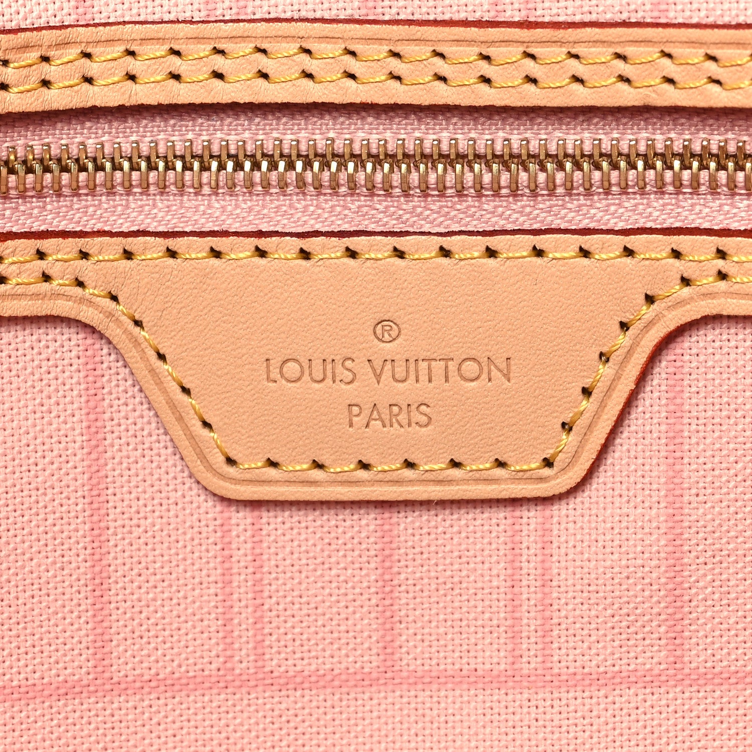 Louis Vuitton Damier Azur Neo Neverfull MM Rose Ballerine 6 of 9
