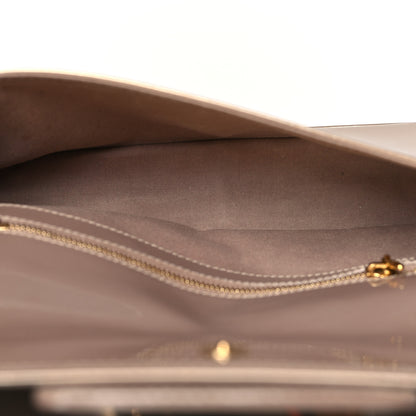 Louis Vuitton Patent Sobe Clutch Beige Poudre 5 of 10