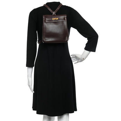 Hermes Gulliver Kelly Ado Backpack 20 Chocolate 2 of 13