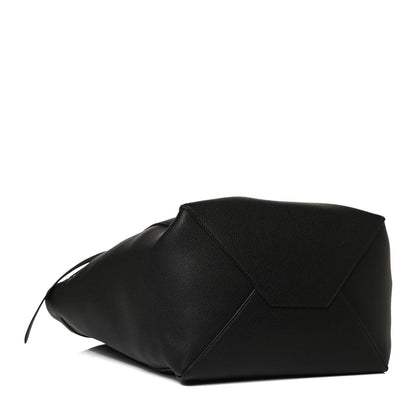 Celine Soft Grained Calfskin Medium Belt Cabas Phantom Black 4 of 13