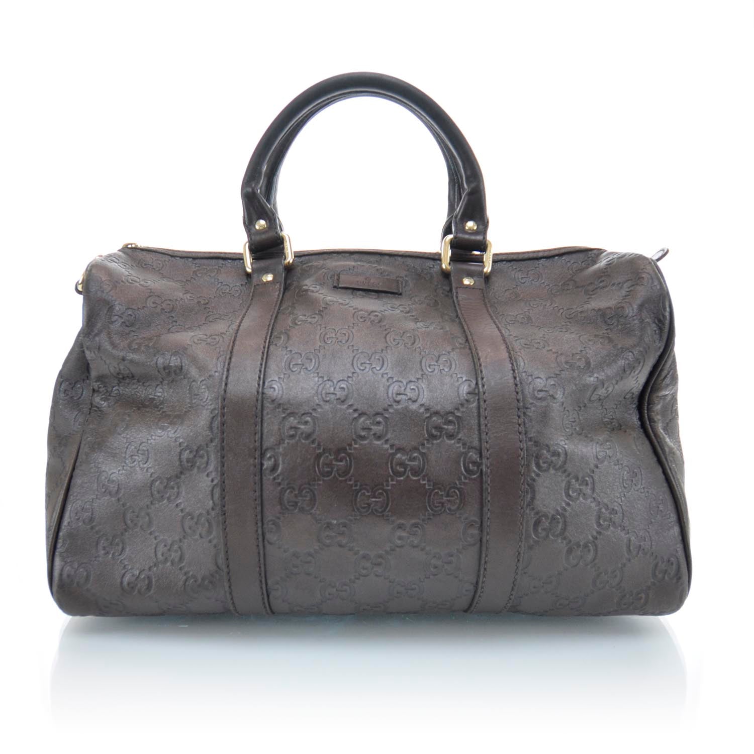 Gucci Guccissima Medium Joy Boston Brown 1 of 11