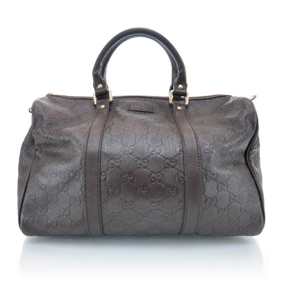 Gucci Guccissima Medium Joy Boston Brown 1 of 11