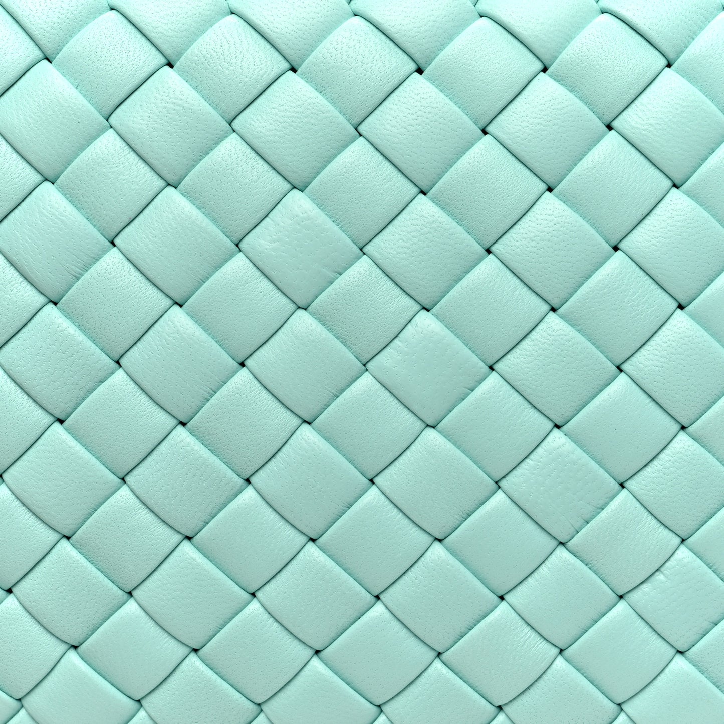 Nappa Intrecciato Knot Clutch Siren
