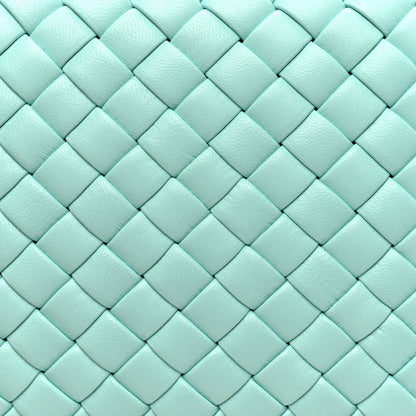 Bottega Veneta Nappa Intrecciato Knot Clutch Siren 7 of 9