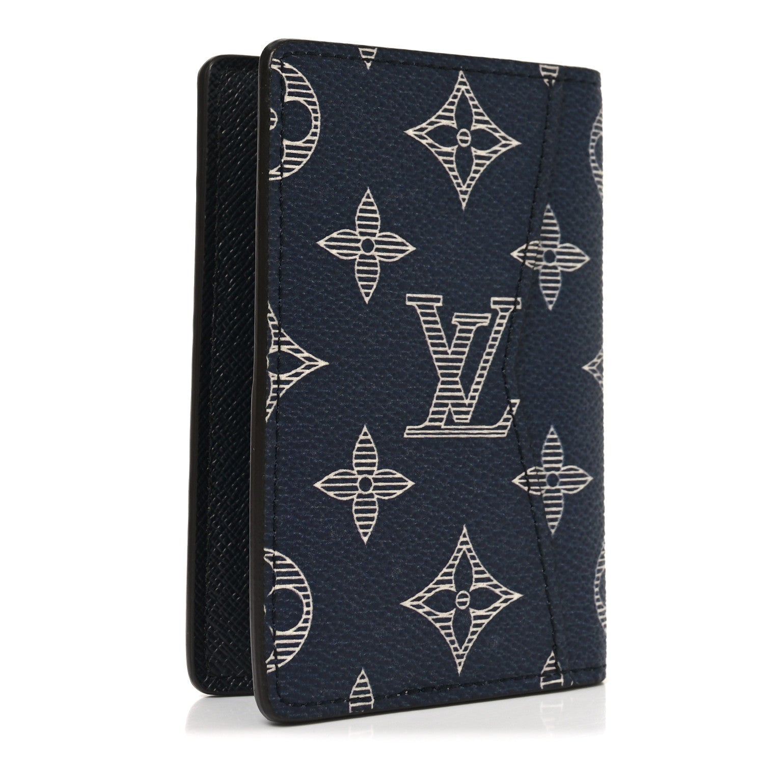 Louis Vuitton Savane Monogram Chapman Rhinoceros Pocket Organizer Encre 3 of 7
