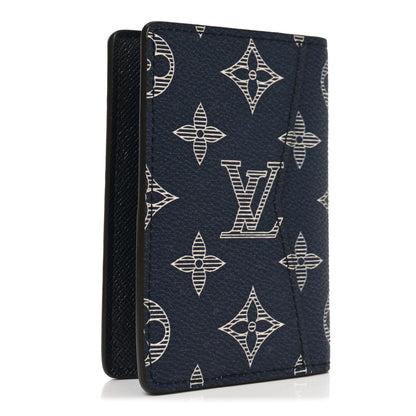 Louis Vuitton Savane Monogram Chapman Rhinoceros Pocket Organizer Encre 3 of 7
