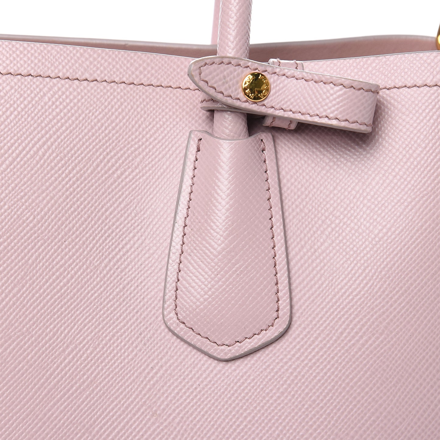Saffiano Cuir Medium Double Bag Mughetto