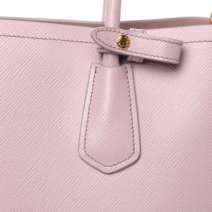 Prada Saffiano Cuir Medium Double Bag Mughetto 17 of 22