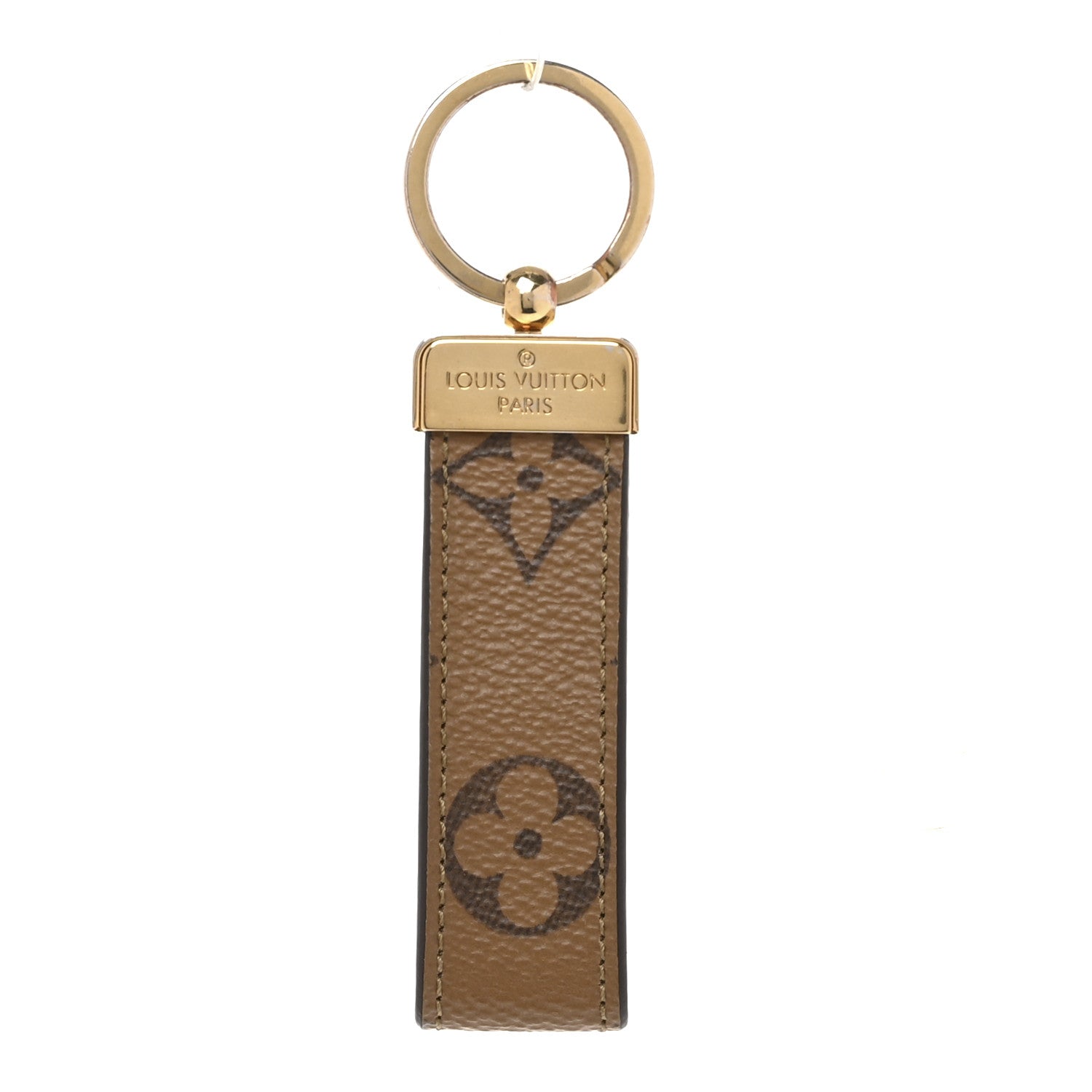 Louis Vuitton Reverse Monogram Dragonne Key Holder 1 of 3