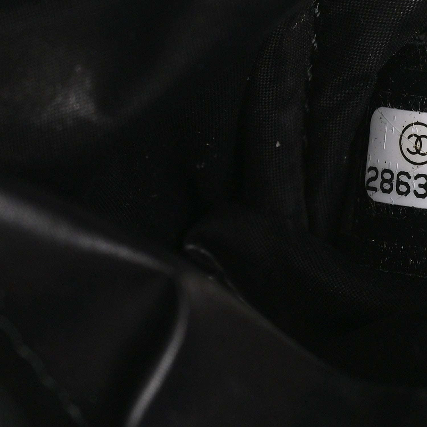 Chanel Nylon Tweed Quilted Small Coco Neige Snowflake Backpack Black 7 of 11