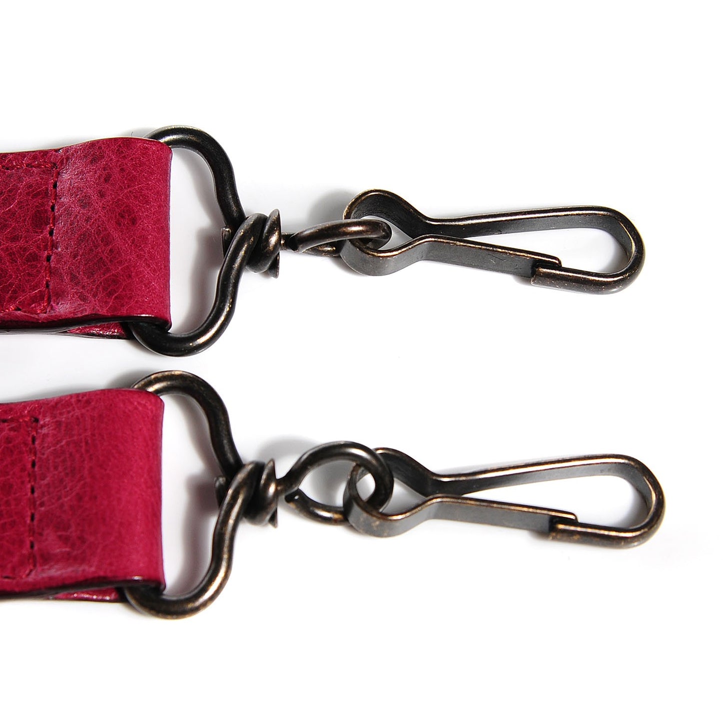 Agneau Classic Hardware Pompon Pourpre