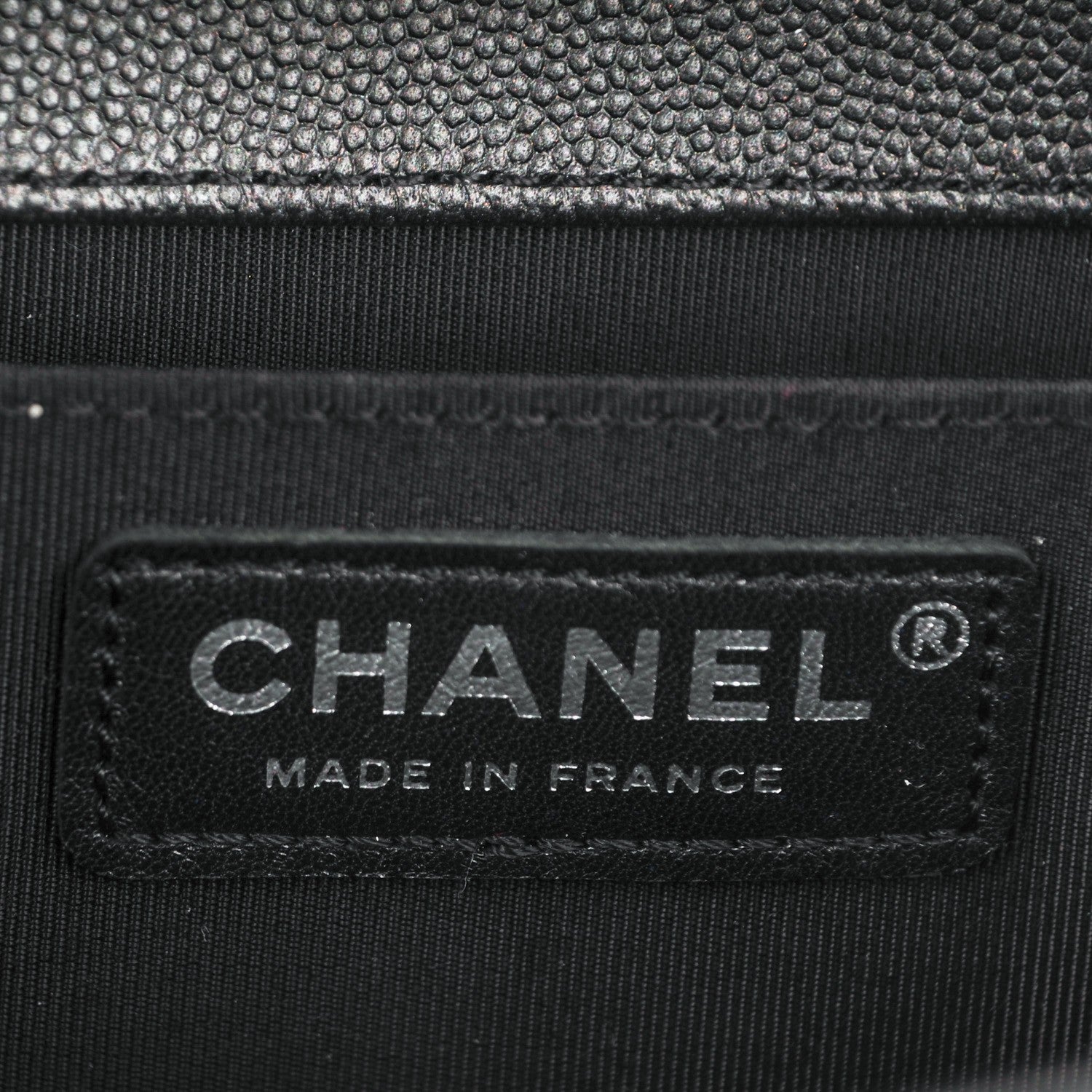 Chanel Caviar Quilted Medium Boy Flap So Black 7 of 8