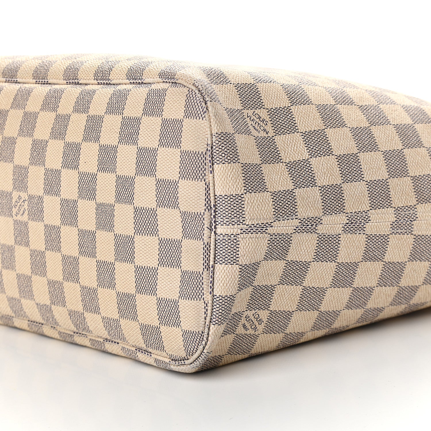 Louis Vuitton Damier Azur Neverfull MM 9 of 10