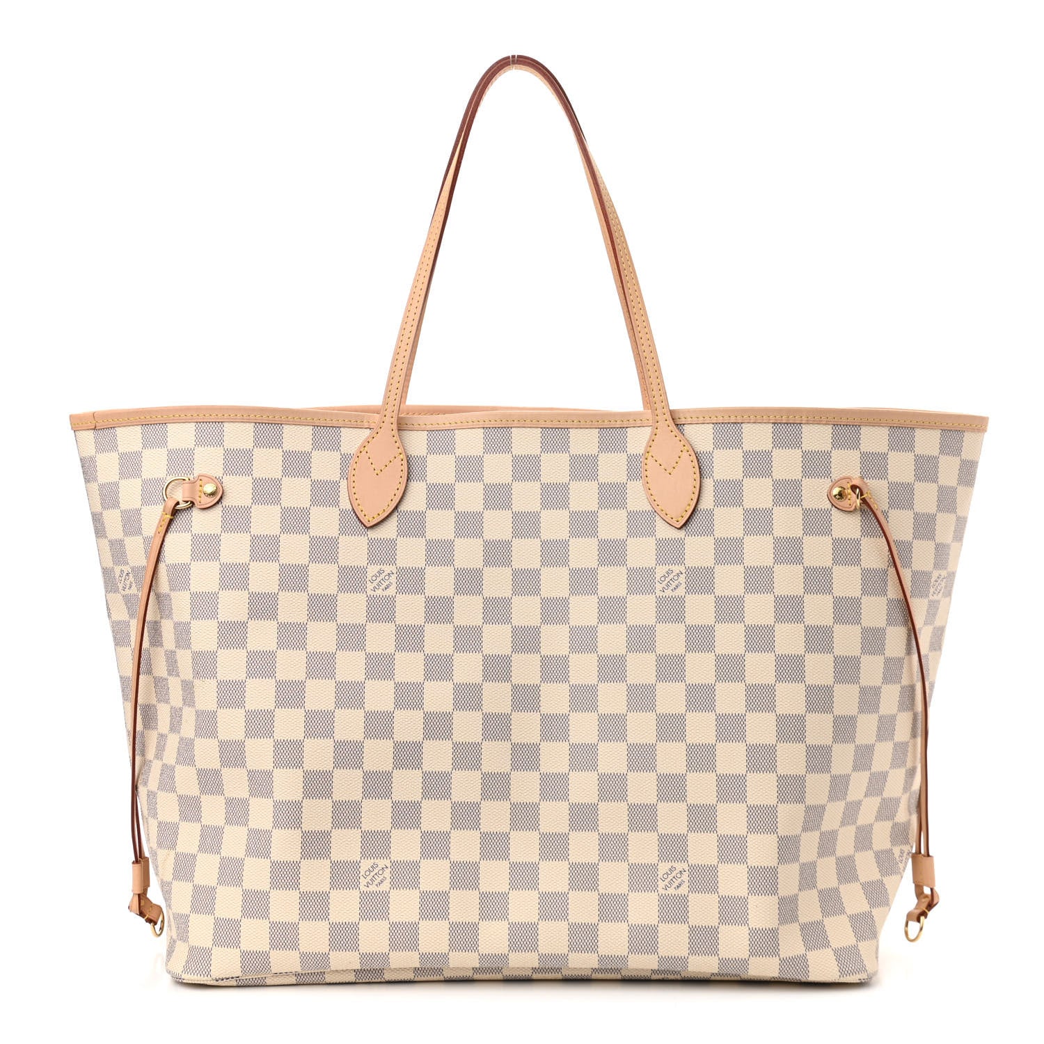 Louis Vuitton Damier Azur Neo Neverfull GM Rose Ballerine 1 of 10