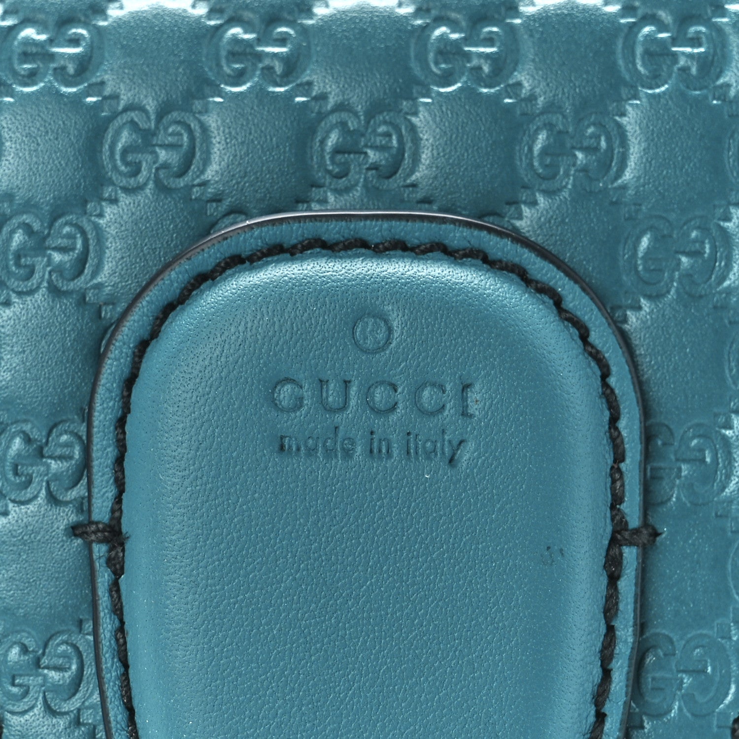 Gucci Microguccissima Mini Emily Shoulder Bag Deep Cobalt 8 of 13