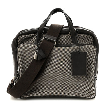 Hermes Toile Trousse Caleche Express Travel Cacao 1 of 10