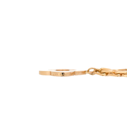 Van Cleef & Arpels 18K Yellow Gold 3 Motifs Byzantine Alhambra Bracelet 4 of 4