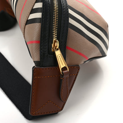 Burberry E-Canvas Icon Stripe Sonny Bum Bag Archive Beige 11 of 11