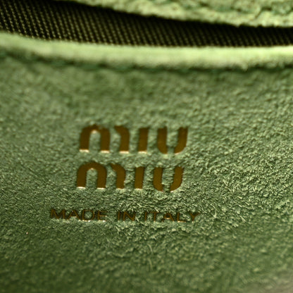 Miu Miu Vitello Phenix Contenitori Shoulder Bag Caramel Larice 6 of 9