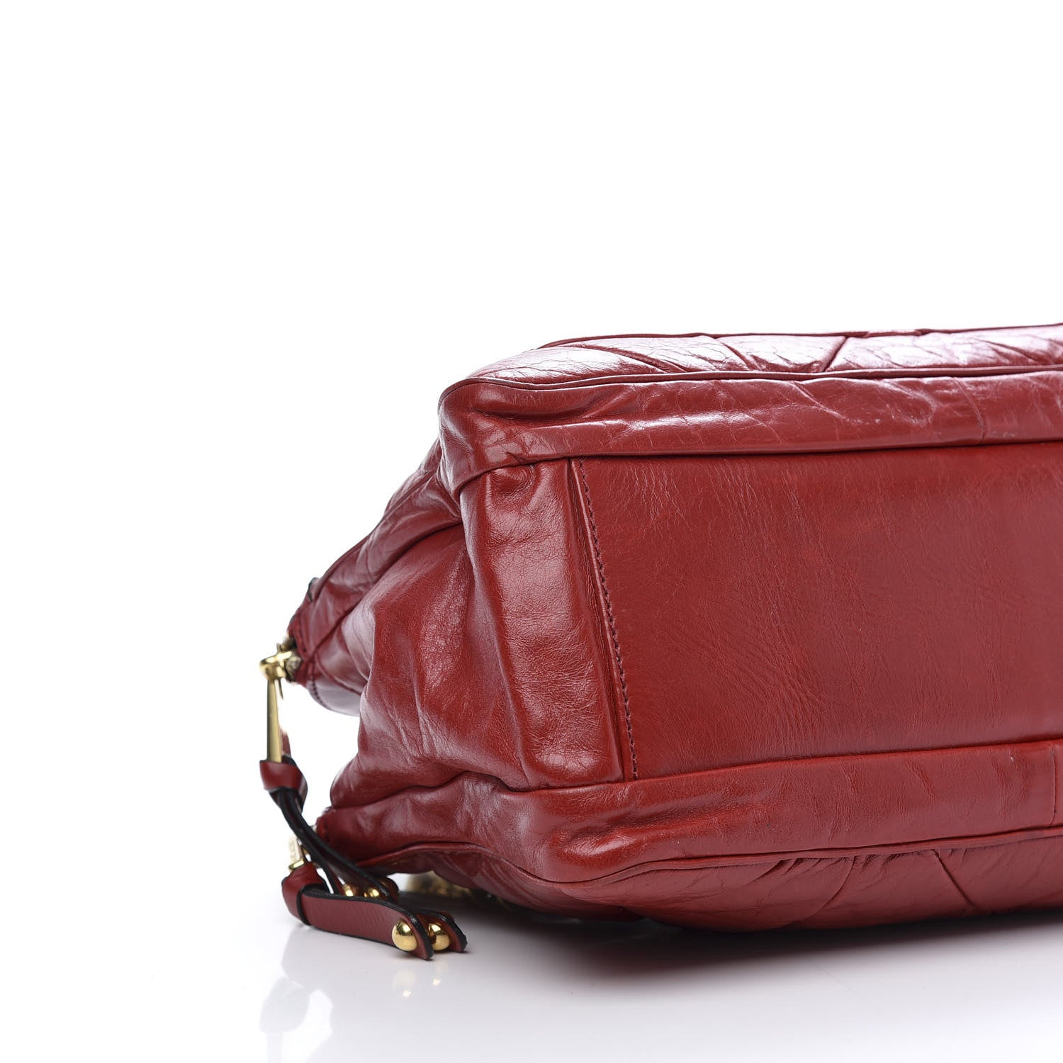 Marc Jacobs Calfskin Ines Tote Bordeaux 8 of 25