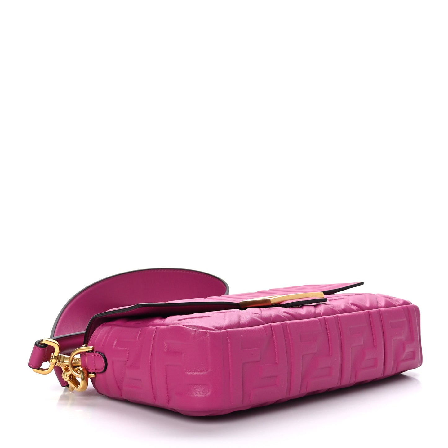 Nappa FF 1974 Embossed Baguette Ciclamino Pilar