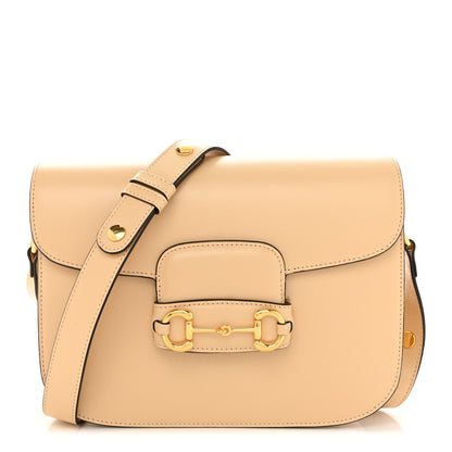 Gucci Azalea Calfskin Horsebit 1955 Shoulder Bag Bubble Tea 1 of 13
