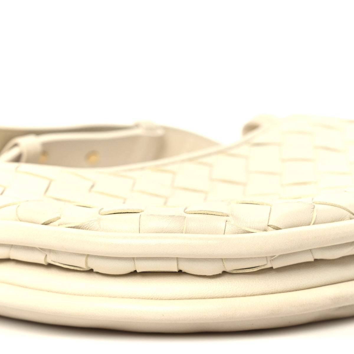Nappa Intrecciato Small Gemelli Multipocket Bag Sea Salt