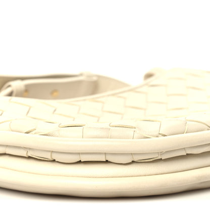 Bottega Veneta Nappa Intrecciato Small Gemelli Multipocket Bag Sea Salt 8 of 9