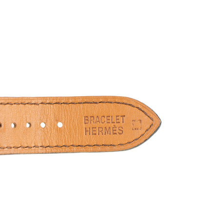 Hermes Stainless Steel Alligator 41mm Arceau Automatic Watch Havane 9 of 10