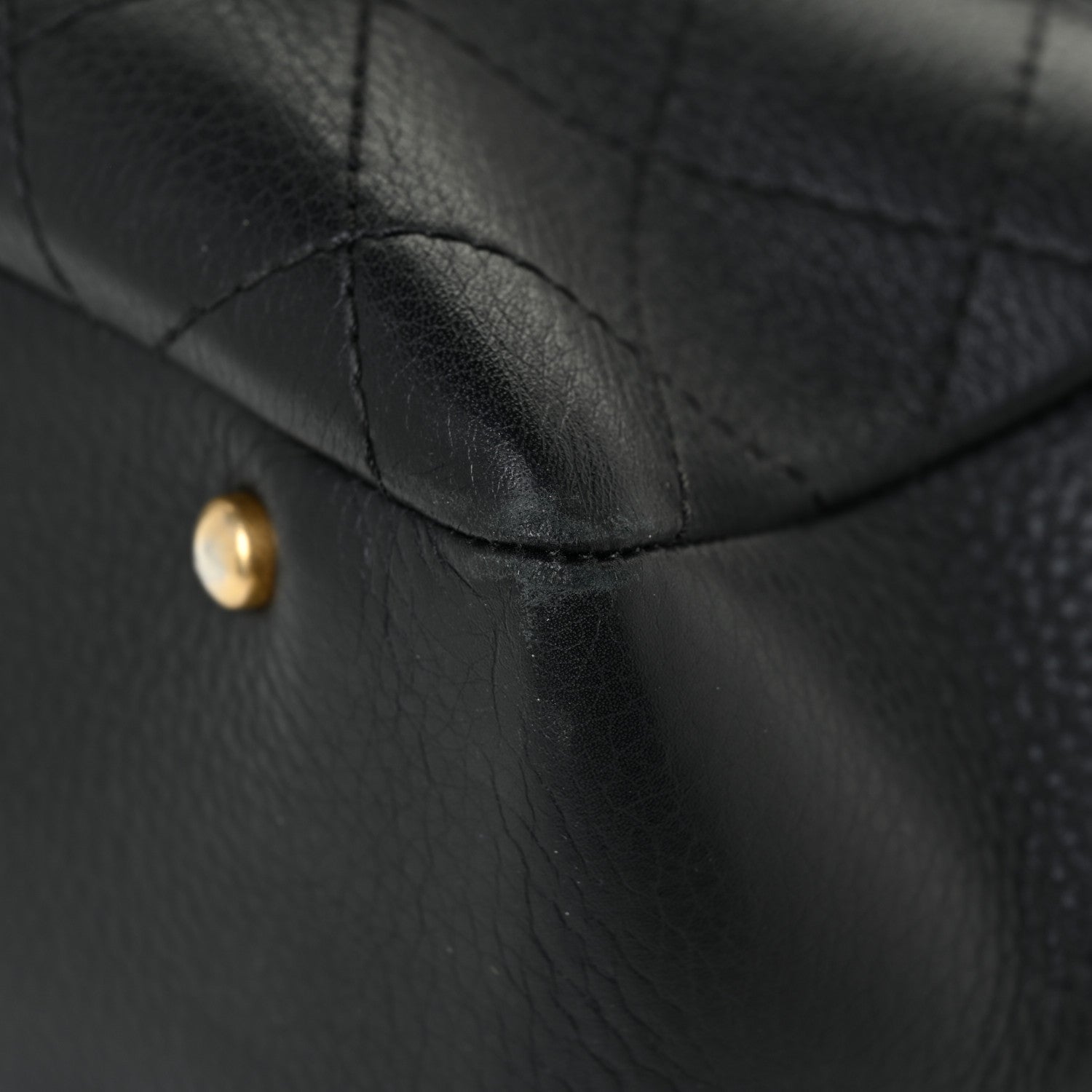 Chanel Calfskin Stitched Archi Chic Large Tote Black 12 of 17