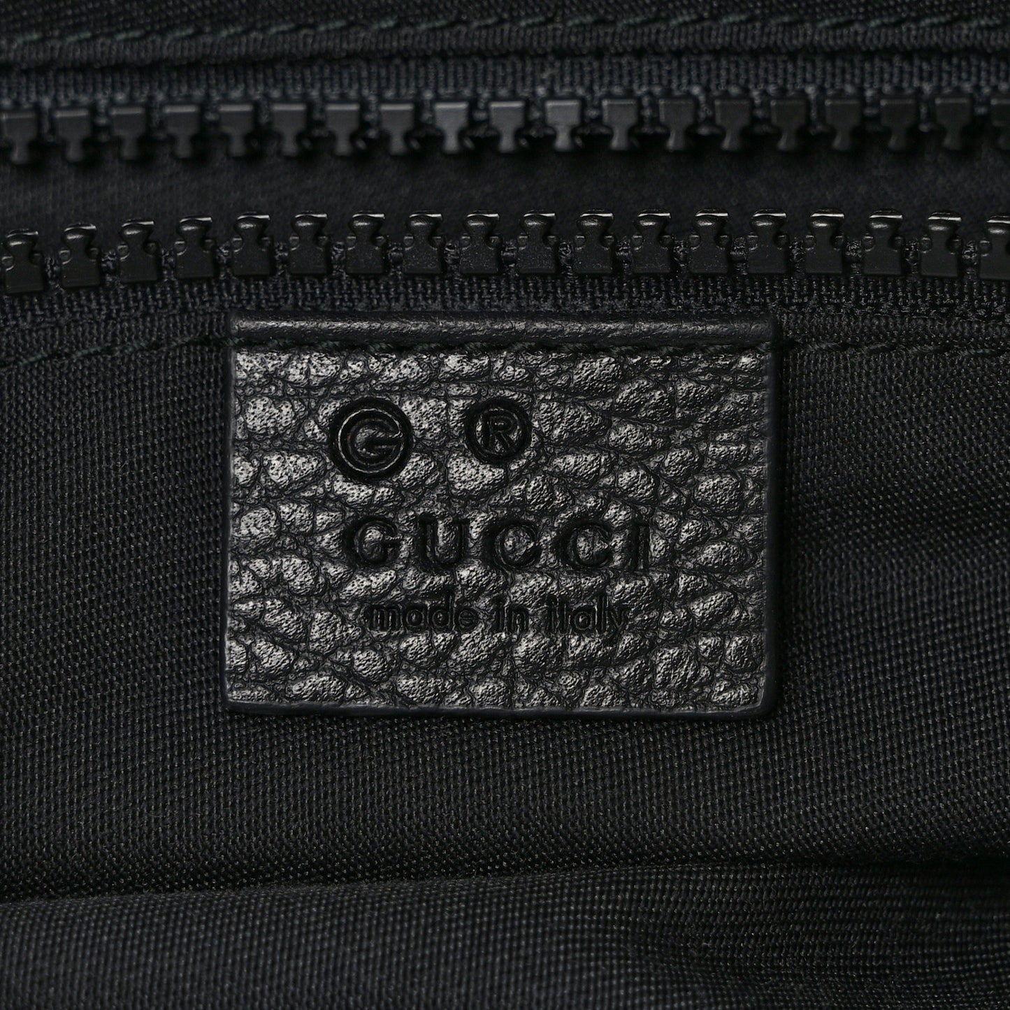 Nylon Monogram Medium Flat Messenger Bag Black