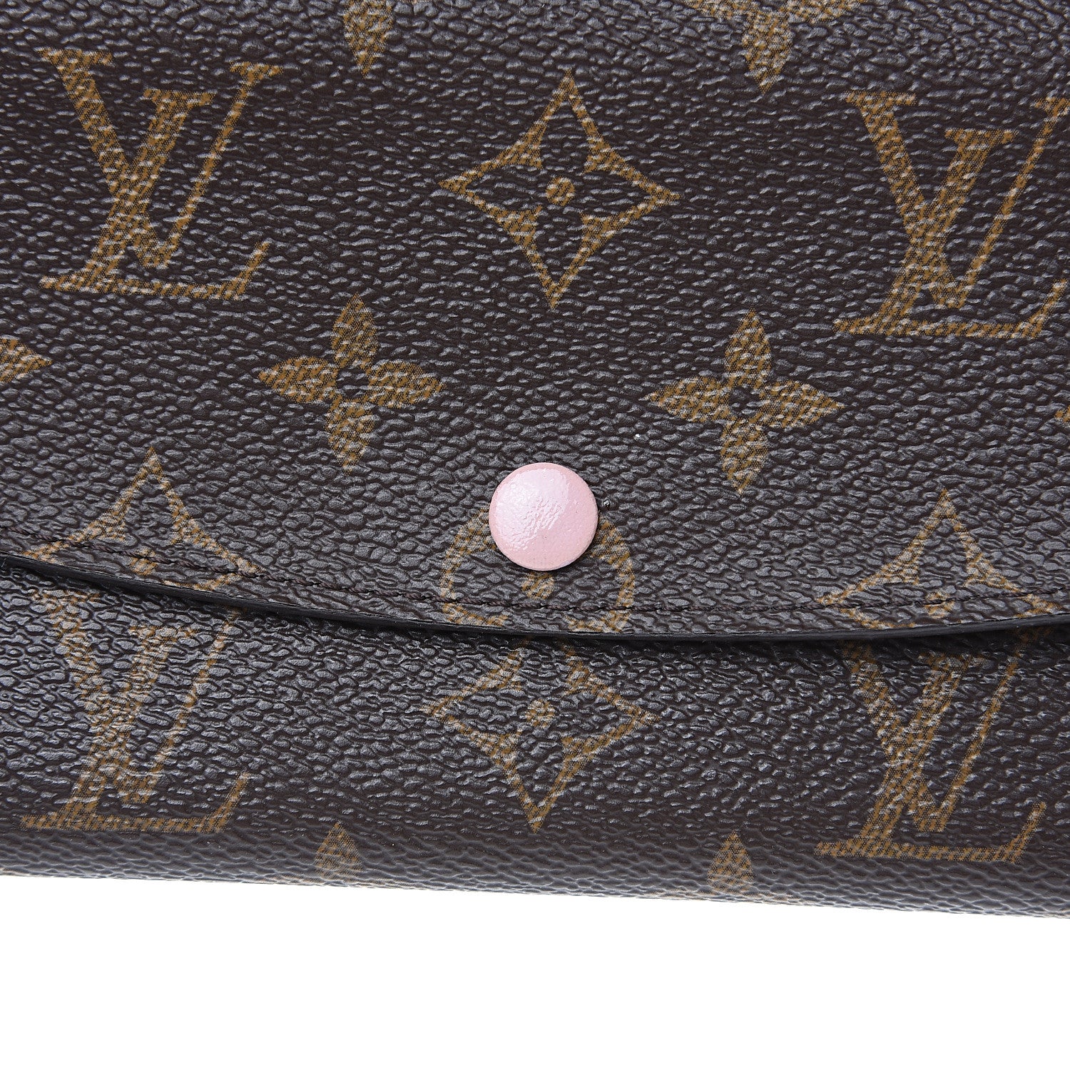 Louis Vuitton Monogram Emilie Wallet Rose Ballerine 6 of 9